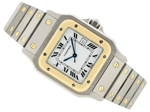 Herrenuhr cartier santos carre - herrenuhr,