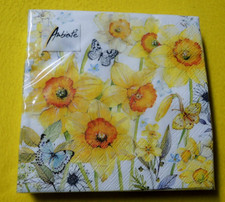 20 Servietten Narzissen