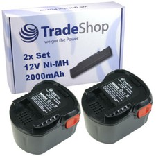 2x Ni-MH Werkzeug Akku 12V /