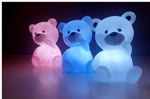 Teddybär nachtlicht schlafen - teddybär,