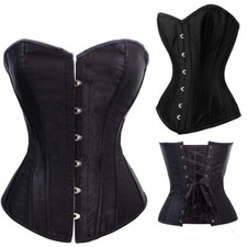 Schwarz Corsage übergröße