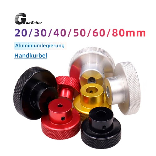 Aluminium drehkurbel - aluminium,