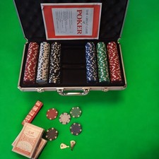 Poker Set with Aluminum Case