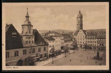 Jena, Markt, Ansichtskarte