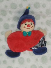 Sterntaler Clown Harlekin Schmusetuch Vintage Retro Schnuffeltuch klein