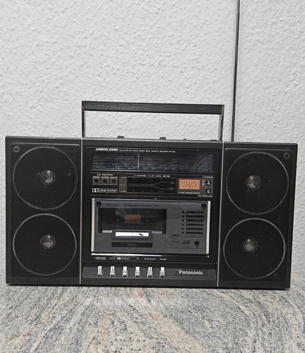 Panasonic cassetten radio - panasonic, cassetten-radio