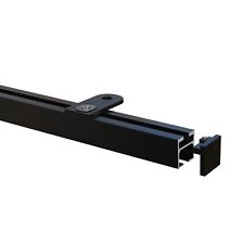 Gardineum - Innenlaufschiene eckige Gardinenstange 20 x 20 mm