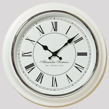 Wanduhr Yella 40cm,Römische Ziffer,Quarzuhrwerk,Vintage,Landhaus,Klassisch,neu!!