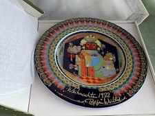 Rosenthal Weihnachtsteller von 1972, Heilige drei Könige, CASPAR, Björn Wiinblad