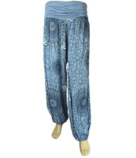 Onesize Haremshose Damen Mandala Gr. 38-44 dehnbarer Bund (SH-7626)