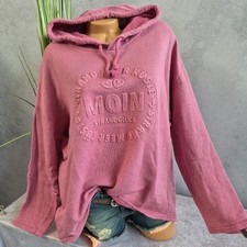 Zwillingsherz Sweatshirt Pullover Kapuze Flieder Aufdruck S Bis L/XL (7 951) NEU