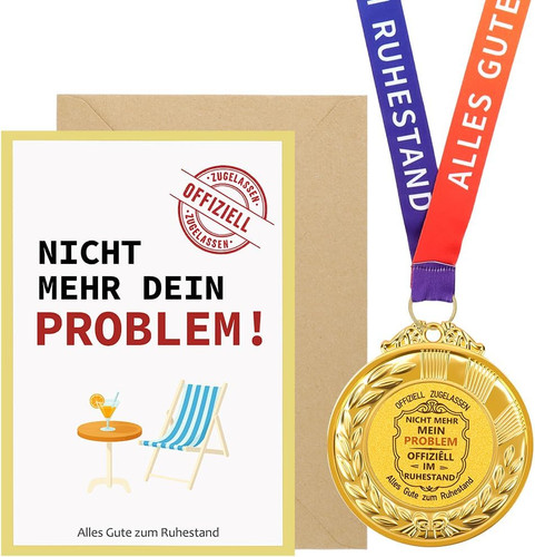 Retirement gift with - gift,