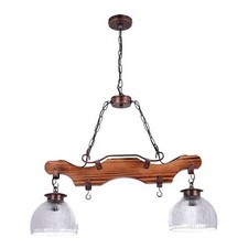 Holz Vintage Lampe Leuchte