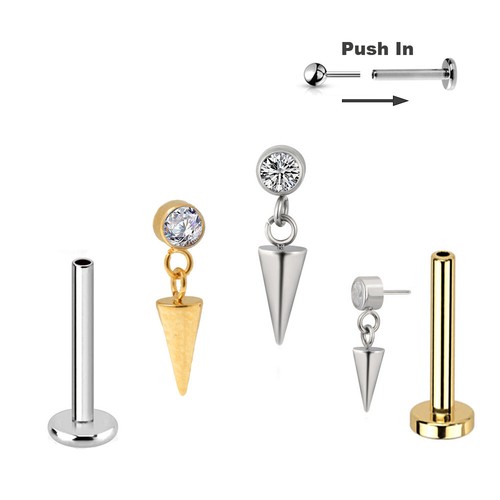 Titan push pin - pin, spitze