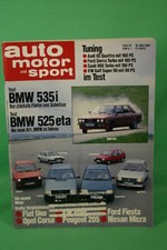 AMS 10/83 * BMW 635 CSI