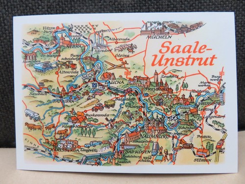 Alte ddr landkarte - alte,