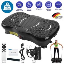 3D Vibrationsplatte Vibrationsgerät Vibrationstrainer Heimtrainer Vibro Shaper ~