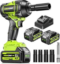 21V Akku-Schlagschrauber Schlagschrauber Ratsche Akkuschrauber 1100NM 1/2 Akkus