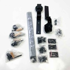 QINAIXQM 122CM/4FT Bi-Folding Schiebetür Beschlag Schiebetürbeschlag