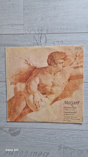 Mozart schallplatte eterna - mozart,