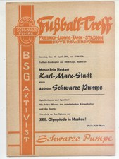DDR-Liga 79/80 Aktivist Schwarze Pumpe - Motor Fritz Heckert, 20.04.1980