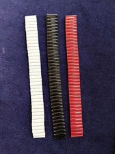 Hochwertig Stretch Uhrenarmband Edelstahl  Versch. Farben Zugband Flexband 14mm