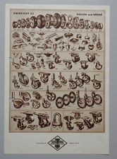 A441/ alte Werbung Eisen Röckl, Rollen und Räder, Karlsruhe