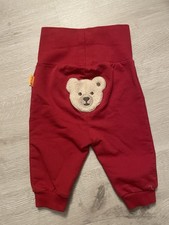 Steiff Hose Pumphose 62 Rot Bär Jogger TOP