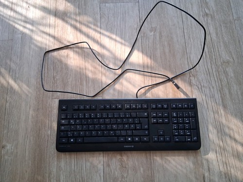 Tastatur cherry schwarz - pc,