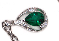 CHRYSOPRAS-ANHÄNGER;925erSTER