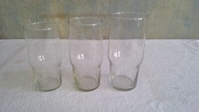set superfest gläser  0,2 l  0,25l 0,3 l  3 stück ddr  schwepnitz stapel ceverit