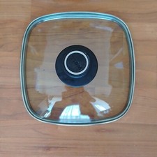 Glasdeckel Pfanne, viereckig, 20 cm Ø