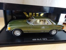 Mercedes 450 SLC 1973 grün Oldtimer Modelauto 1:18 NEU KK-scale