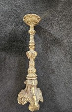 Antiker Leuchter Kerzenständer Altarleuchter  Kirchenleuchter Messing 63cm