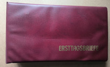 FDC Album für längere Ersttags-Briefe, Karten für 100 St. mit weißer Einlage