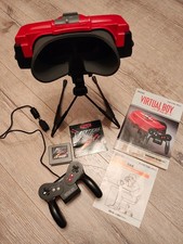 Nintendo Virtual Boy gelötet Zubehörpaket VB 1995 3d Konsole 1995 japanisch NTSC