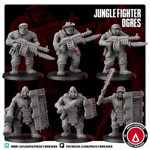 Jungle fighters oger tabletop - fighters,