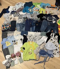 Babyklamotten Set Jungs #Größe 74 #60 Teile #Sommer #Winter #Übergang #konvolut