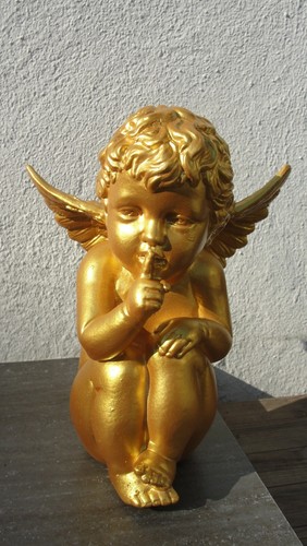 Engel figur sitzend - engel,