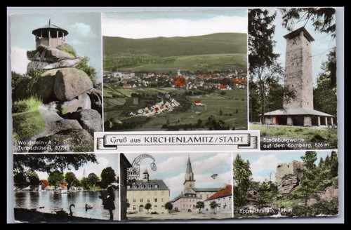 Ansichtskarte kirchenlamitz - ansichtskarte,