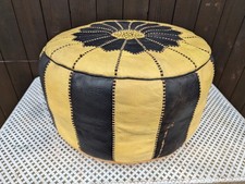 60er Vintage Hocker Sitzkissen