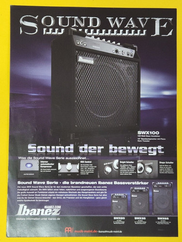 Ibanez sound wave - ibanez, swx100