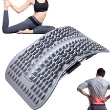 Rückenstrecker mit Massage-Punkte Rückendehner Rückenstretcher Lordosenstütze