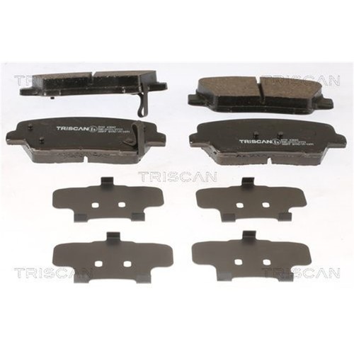Triscan bremsbeläge hinten - triscan,