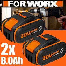 2Pcs 8,0Ah Li-ion Akkus für