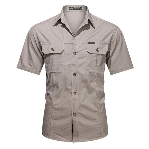 Herren kurzarmhemden casual - herren-kurzarmhemden,