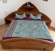 Musterrig Massiv Kirschholz Bett 180x200 Doppelbett