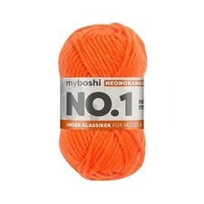 MYBOSHI WOLLE No 1 NEONORANGE