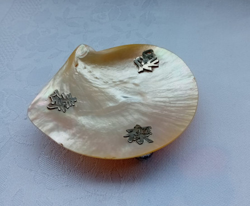 Asiatische antike perlmutt - antike,