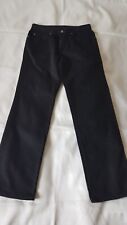 wunderschöne Mustang Designer Jeans Herrenjeans W35 L32 Top Zustand Schwarz